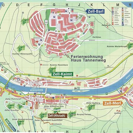 Апартаменты Haus Tannenweg Целль-ан-дер-Мозель Экстерьер фото