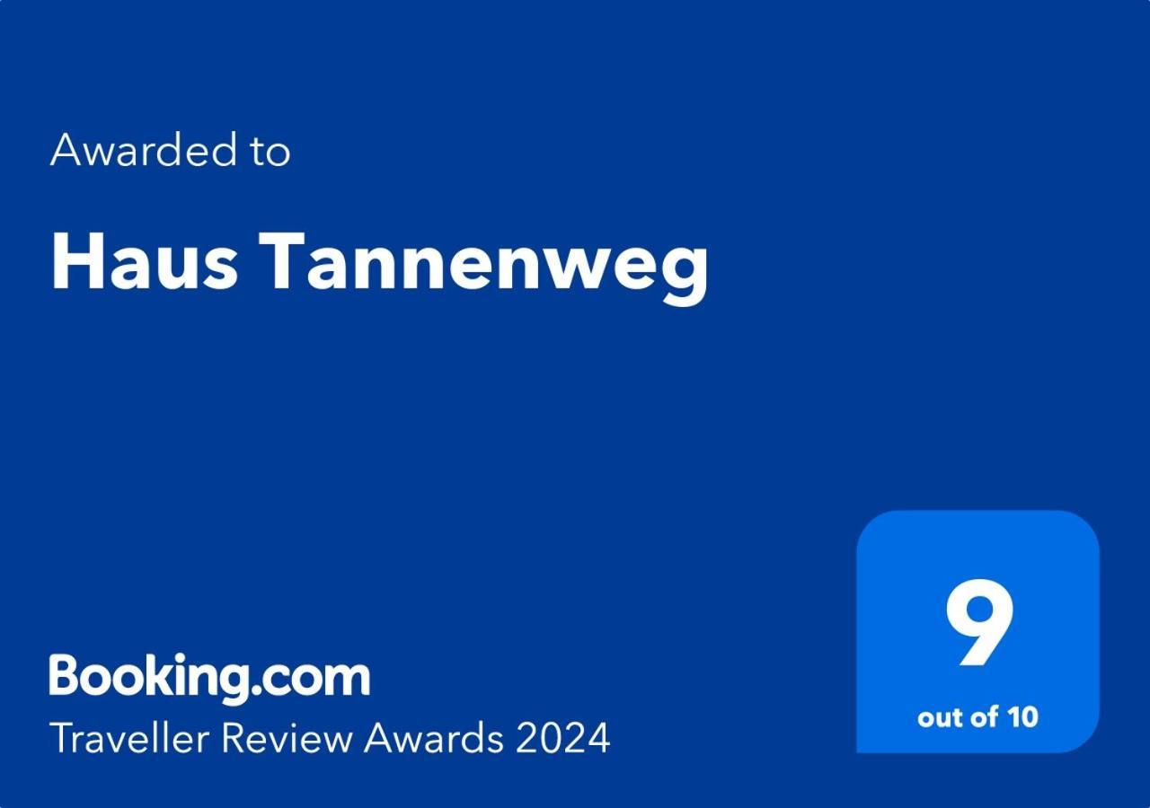 Апартаменты Haus Tannenweg Целль-ан-дер-Мозель Экстерьер фото
